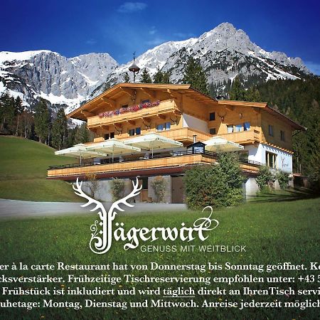 Boutique-Pension Jaegerwirt Scheffau am Wilden Kaiser Dış mekan fotoğraf