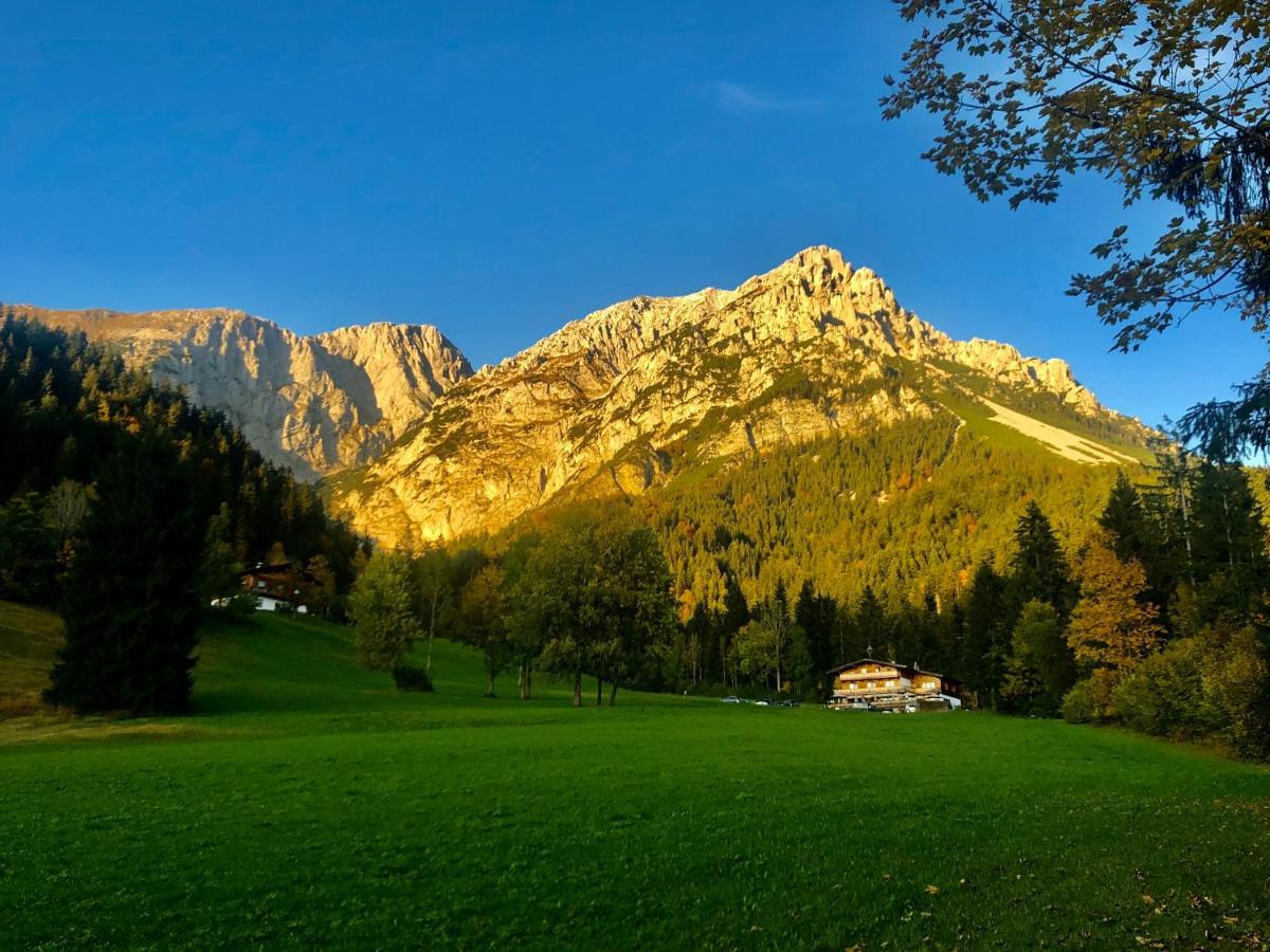 Boutique-Pension Jaegerwirt Scheffau am Wilden Kaiser Dış mekan fotoğraf