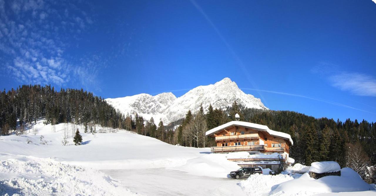 Boutique-Pension Jaegerwirt Scheffau am Wilden Kaiser Dış mekan fotoğraf